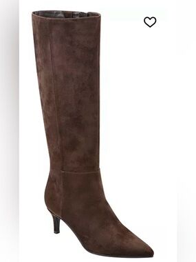 NWT Marc Fisher Chocolate Suede Boots